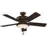 Hunter Italian Countryside 52 in. Indoor Cocoa Bronze Ceiling Fan with Light