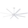 Westinghouse Widespan 100 in. Indoor/Outdoor White Ceiling Fan with Remote Control and DC Motor