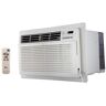 LG 11,200 BTU 230-Volt Through-the-Wall Air Conditioner Cools 500 Sq. Ft. with Heat and Remote in White