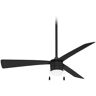 MINKA-AIRE Vital 44 in. Integrated LED Indoor Coal Ceiling Fan with Light