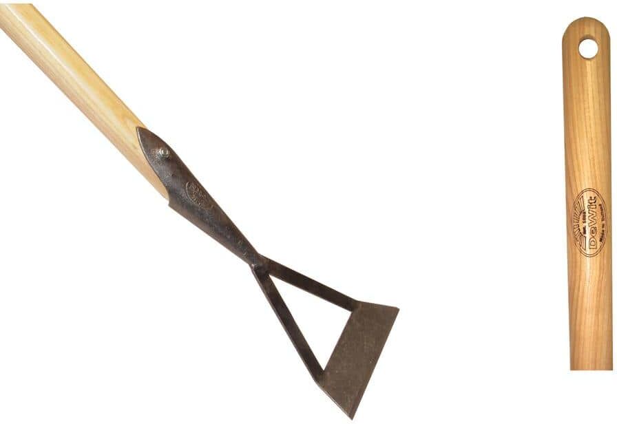 DeWit 60.50 in. L Handle 62 in. L Dutch Long Handle Garden Hoe