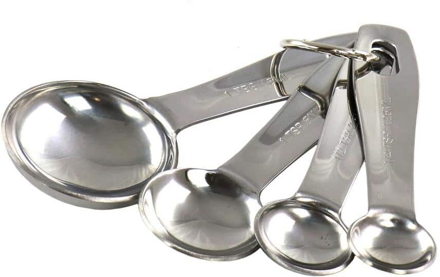 Oster Baldwyn 4 Piece Stainless Steel Measuring Spoon Set