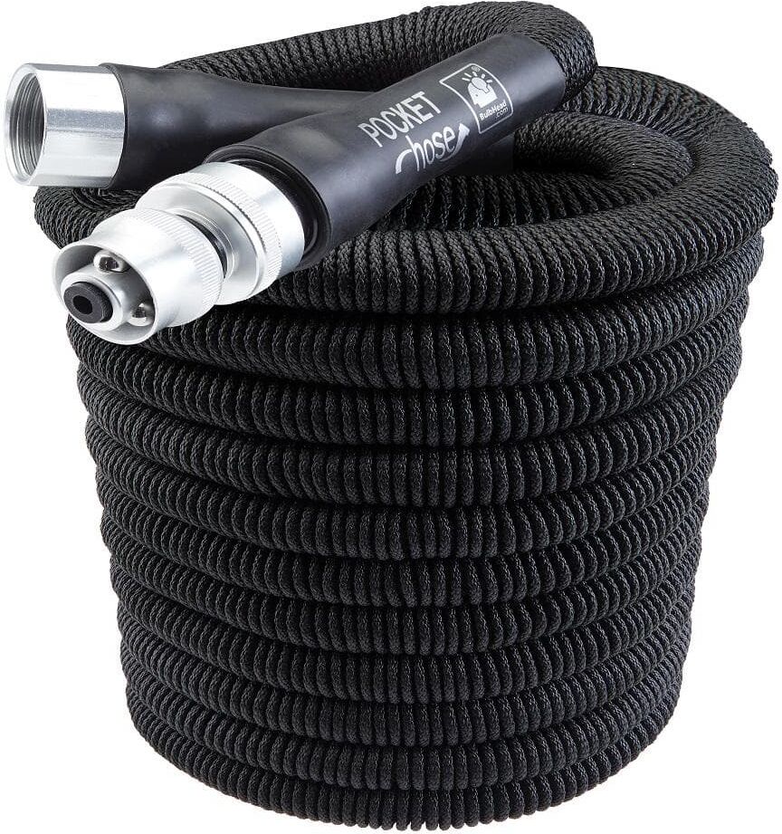 Pocket Hose Silver Bullet 3/4 in. Dia x 50 ft. Lightweight Kink-Free Expandable Water Garden Hose