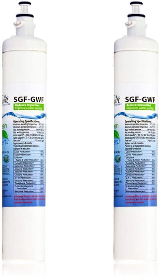 Swift Green Filters Replacement Water Filter for GE GWF RPWF WSG-4 PFE29P (2-Pack)