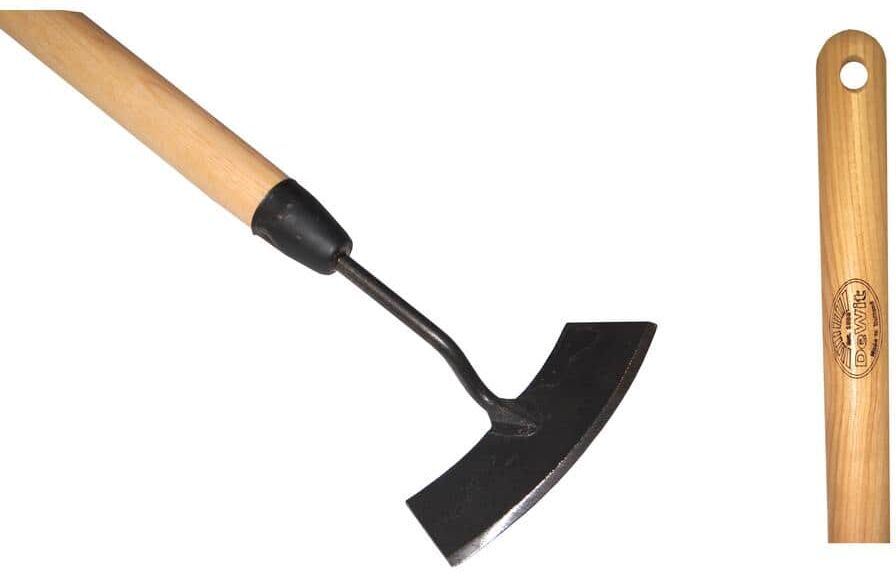 DeWit 59.75 in. L Handle 62 in. L Dutch Push Garden Hoe