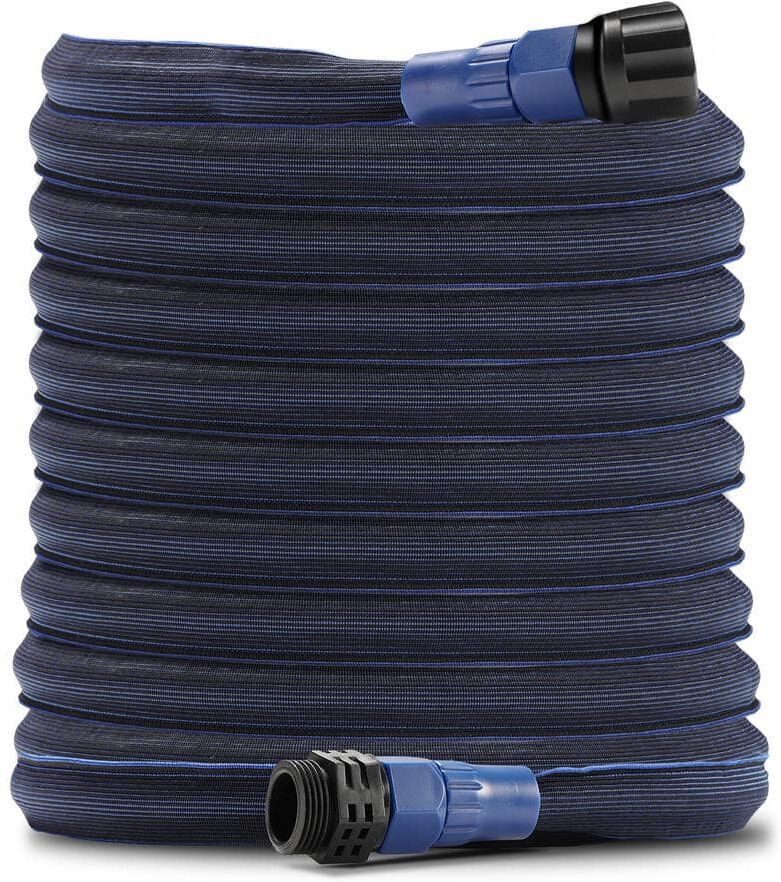 Airthereal 5/8 in. dia. x 100 ft. Expandable Garden Hose, Retractable Design, Weatherproof, Crush Resistant, Heavy Duty Lightweight