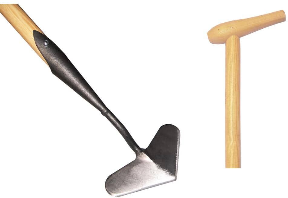 DeWit 69.75 in. L Ash Hardwood Handle 72 in. L P Grip Heart Shaped Garden Hoe