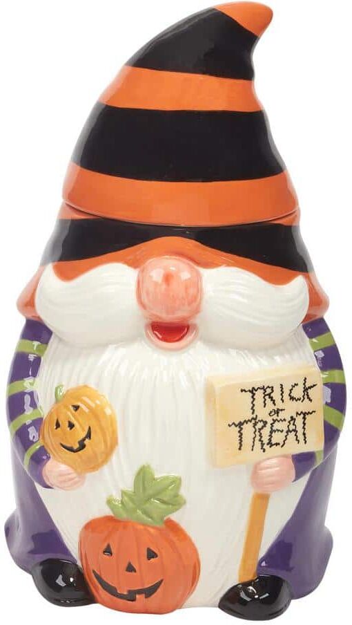 Certified International Halloween Gnomes 3-D 1-Piece Cookie Jar