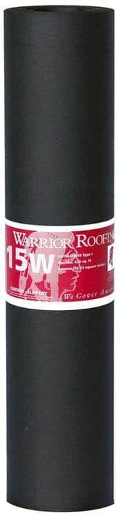 Warrior Roofing 15  432 sq. ft. Felt Roof Deck Protection