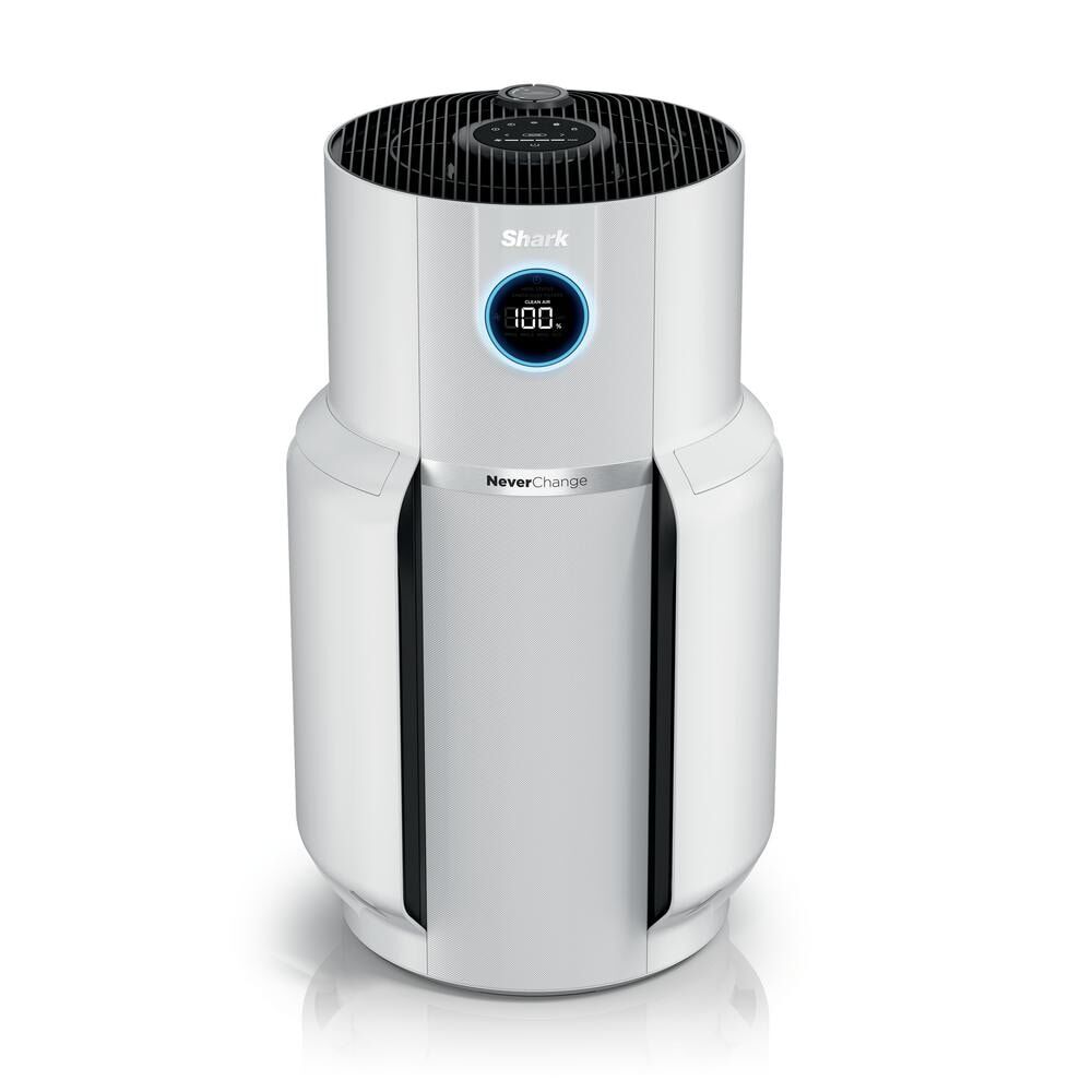Shark 1400 sq ft. HEPA- True Never Change Air Purifier Max in White with Odor Neutralizer Technology
