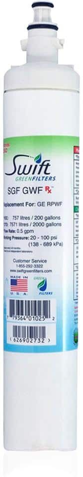 Swift Green Filters Replacement Water Filter for GE - RPWF