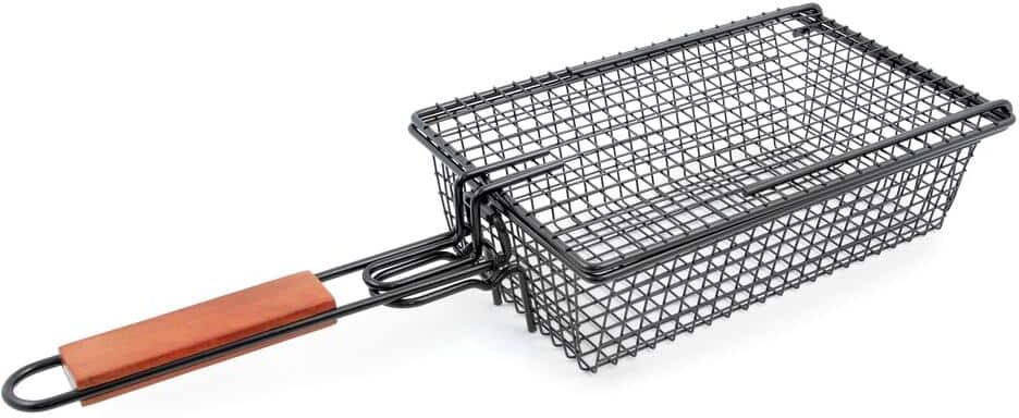 Yukon Glory Wire Grilling Basket with Lockable Lid