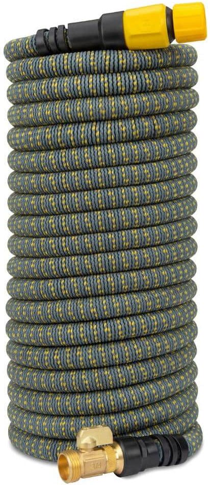 ITOPFOX 5/8 in. dia. x 100 ft. Burst Proof Expandable Garden Hose - Latex Water Hose