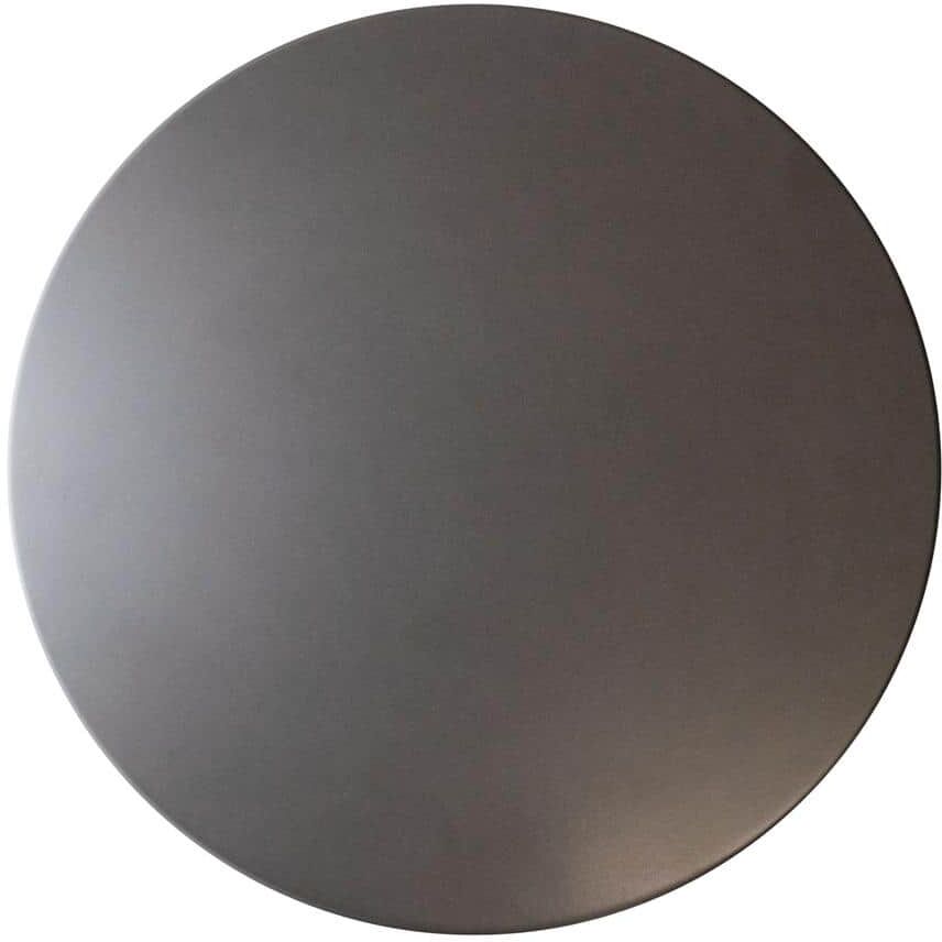 16 in. Glazed Round Pizza Stone in Grey