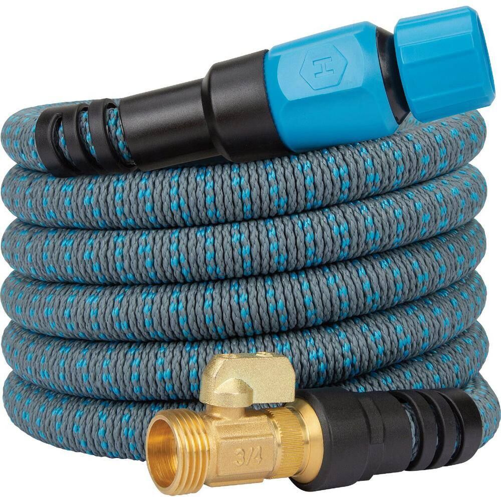 ITOPFOX 5/8 in. dia. x 25 ft. Burst Proof Expandable Garden Hose - Latex Water Hose