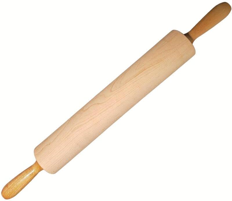 Frieling Grande Rolling Pin, with Handles 2.75 in. Dia x 15 in. L