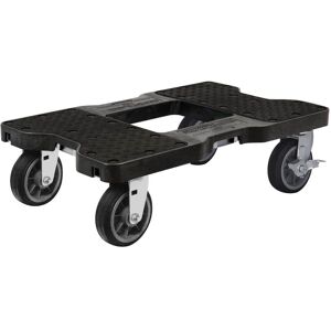 SNAP-LOC 1,500 lbs. Capacity All-Terrain Professional E-Track Dolly in Black