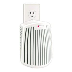 TRUEAIR Plug Mount Odor Eliminator Air Purifier, White