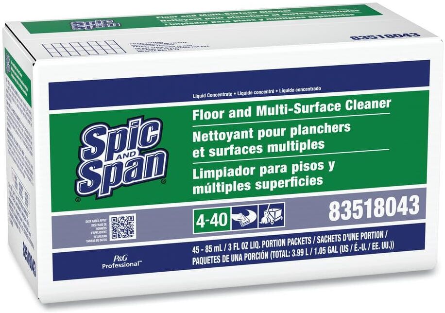 Spic and Span 3 oz. Liquid Floor Cleaner Packet (Case of 45)