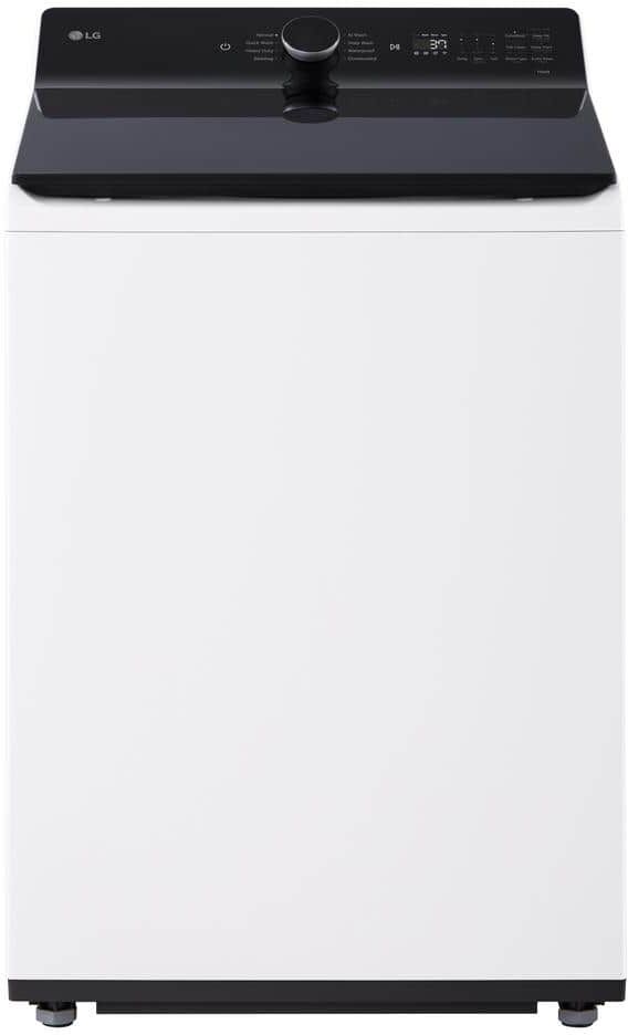 LG 5.3 cu. ft. SMART Top Load Washer in Alpine White with Agitator, Easy Unload and TurboWash3D Technology