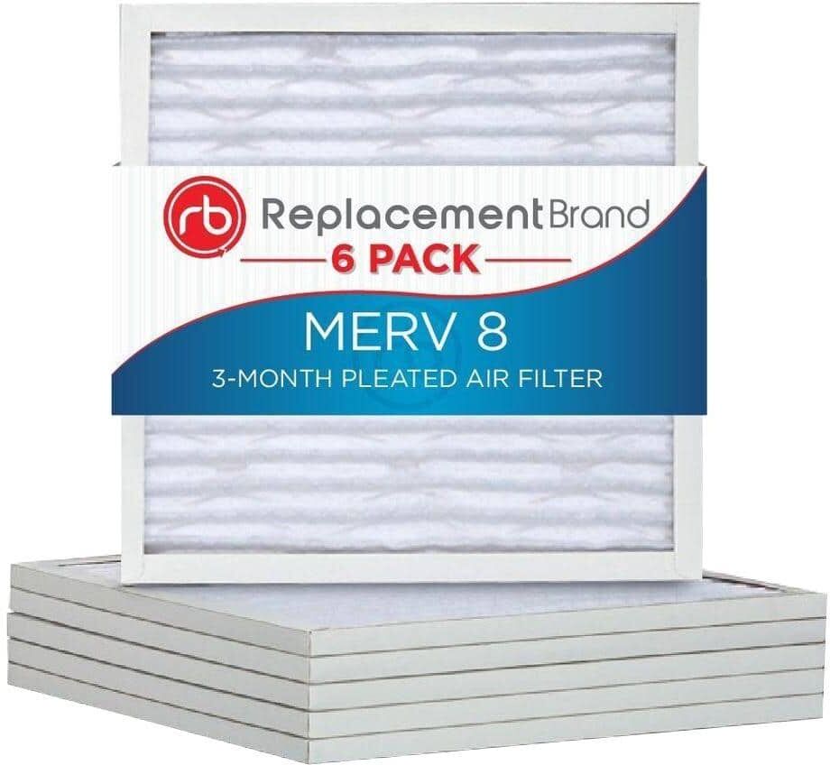 ReplacementBrand 20 in. x 20 in. x 1 in. MERV 8 Air Purifier Replacement Filter (6-Pack)