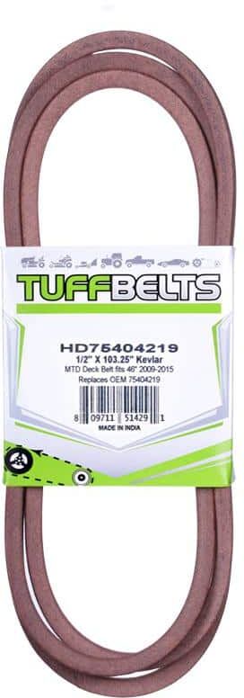 MTD Lawn Tractor Deck Belt fits 46 in. 2009-2015 Replaces 75404219