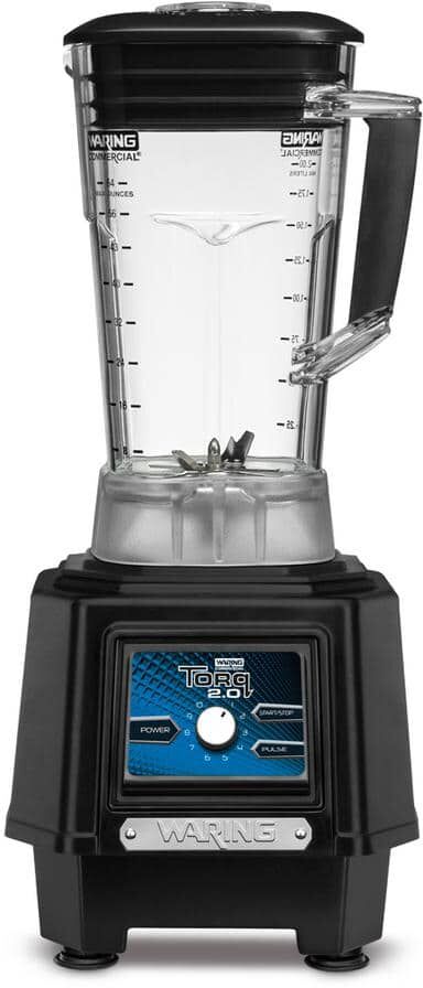 Waring Commercial TORQ 2.0,64 oz. . . ., 2-Speed Blender w/Dial Controls and BPA-Free Copolyester Container