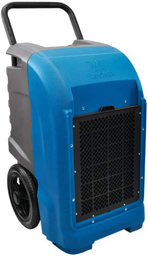 XPOWER 125-Pint Commercial Dehumidifier with Automatic Purge Pump and Drainage Hose