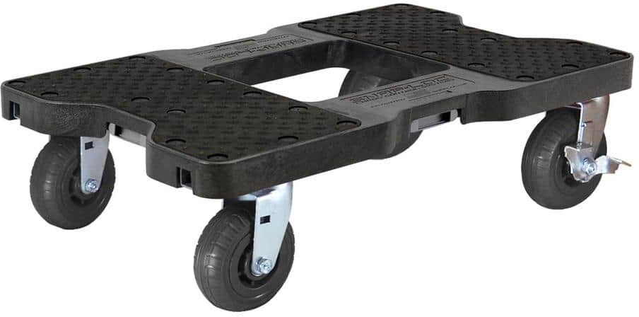 SNAP-LOC 1600 lbs. Capacity Extreme Duty Black Ops E-Track Dolly