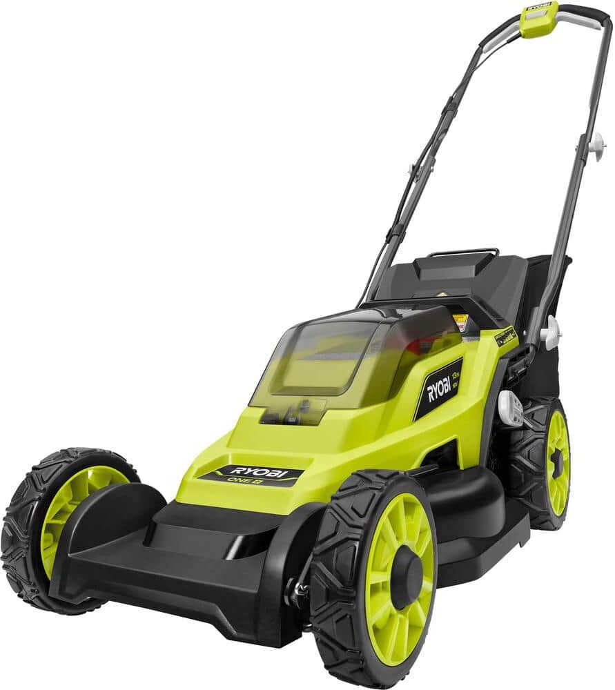 RYOBI ONE+ 18V 13 in. Cordless Battery Walk Behind Push Lawn Mower (Tool Only)