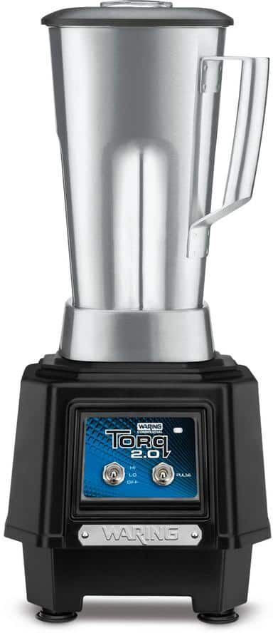 Waring Commercial TORQ 2.0,64 oz. . . ., 2 Speed, Black, Blender w/Toggle Switch and Stainless Steel Container