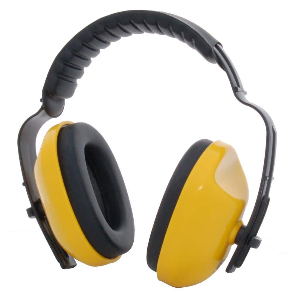 ZENPORT:Zenport Adjustable Headband Ear Muffs, Yellow with Black, Box of 5
