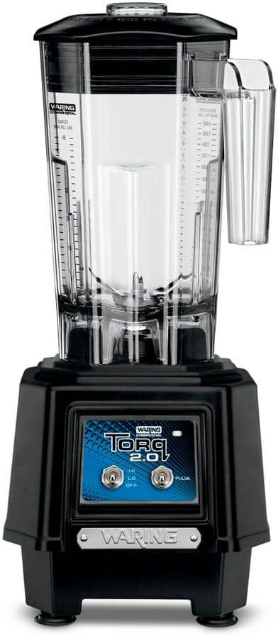 Waring Commercial TORQ 2.0 Blender, Toggle Switches, with 48 oz. BPA-Free Copolyester Container