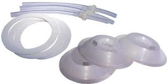 Fuji Older Series 1 qt. Cup Parts Kit with Gaskets Pressure Tubes and Diaphragms For Cup Assembly Older Model