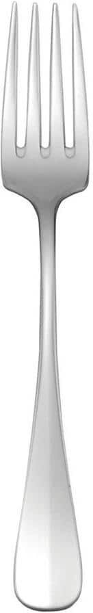 Oneida Baguette Silver 18/10 Stainless Steel European Table Fork (12-Pack)