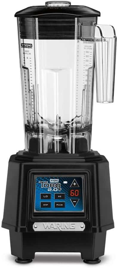 Waring Commercial TORQ 2.0 Blender, Electronic Keypad & 60-Second Timer, with 48 oz. BPA-Free Copolyester Container