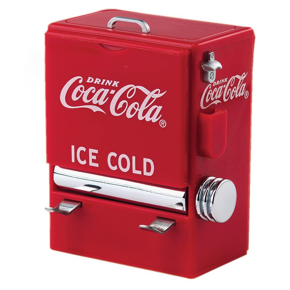 TableCraft Coca-Cola Red ABS Plastic Toothpick Dispenser (6-Pack)