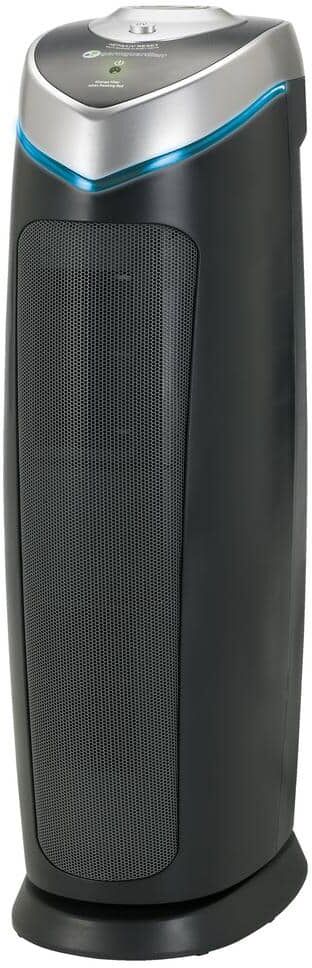 GermGuardian 22 in. 4-in-1 Air Purifier with True HEPA filter for Medium Rooms up to 153 Sq Ft, Black (Model #AC4825DLX)