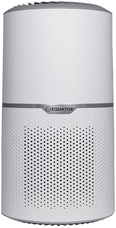 EQUATOR ADVANCED Appliances 269 sq. ft. HEPA filter -Personal Air Purifier Sterilizer with Smoke Removal in White