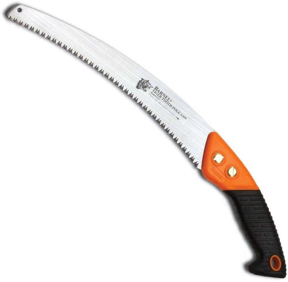 BARNEL USA 12-1/2 in. Curved Blade Landscaping and Arborist Hand Saw