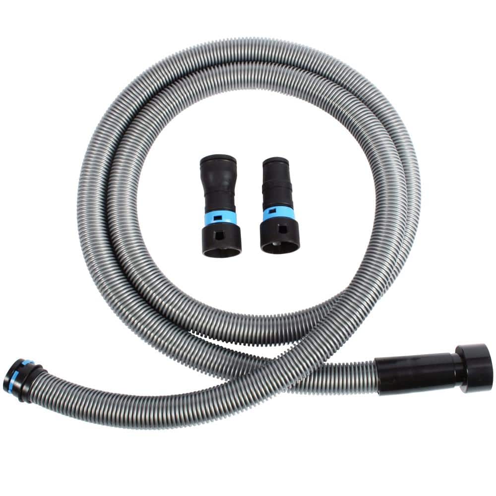 Cen-Tec 10 ft. Hose with Dust Collection Power Tool Adapters for Wet/Dry Vacuums