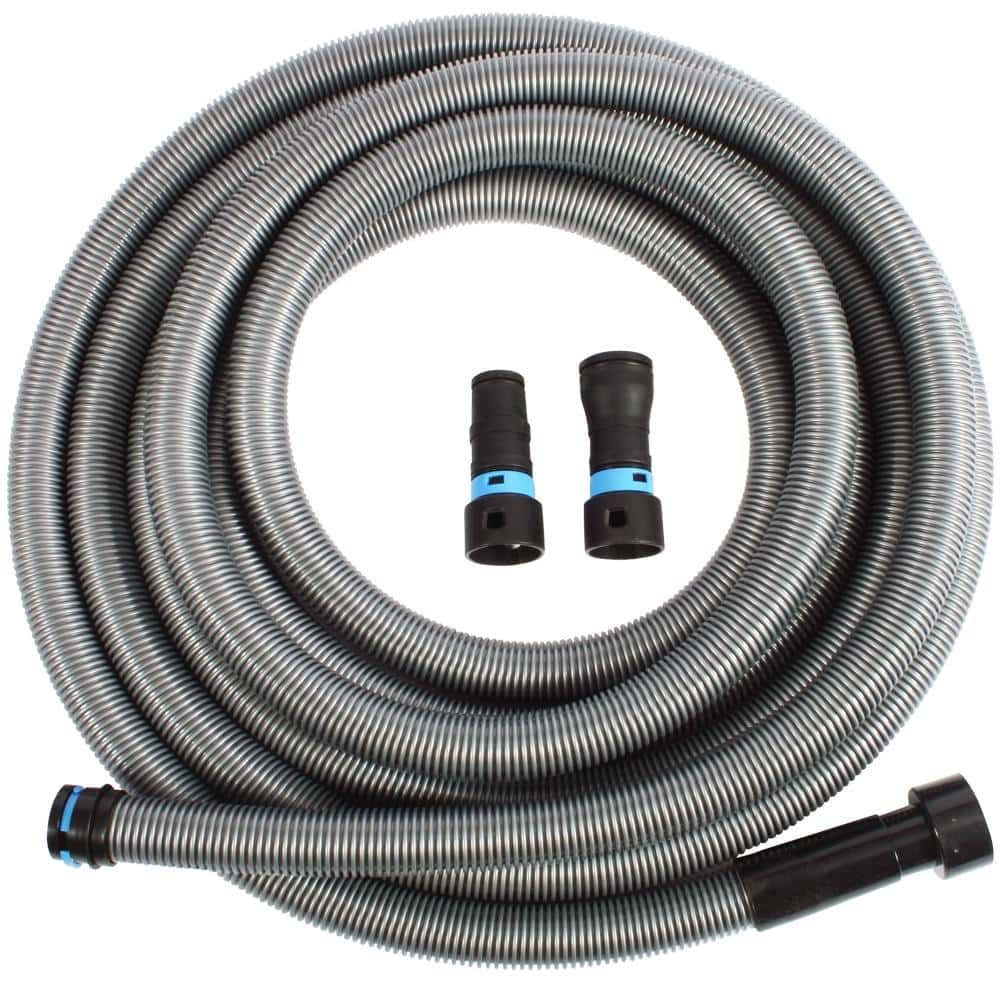 Cen-Tec 30 ft. Hose with Dust Collection Power Tool Adapters for Wet/Dry Vacuums