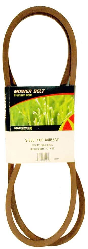 MaxPower 37 in. x 88 in. Replacement V-Belt for Murray Mowers