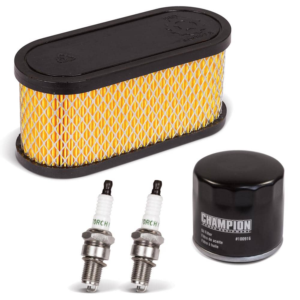 Champion Power Equipment 12.5 kW Home Standby Generator Maintenance Kit Spark Plugs, Air Filter, Oil Filter