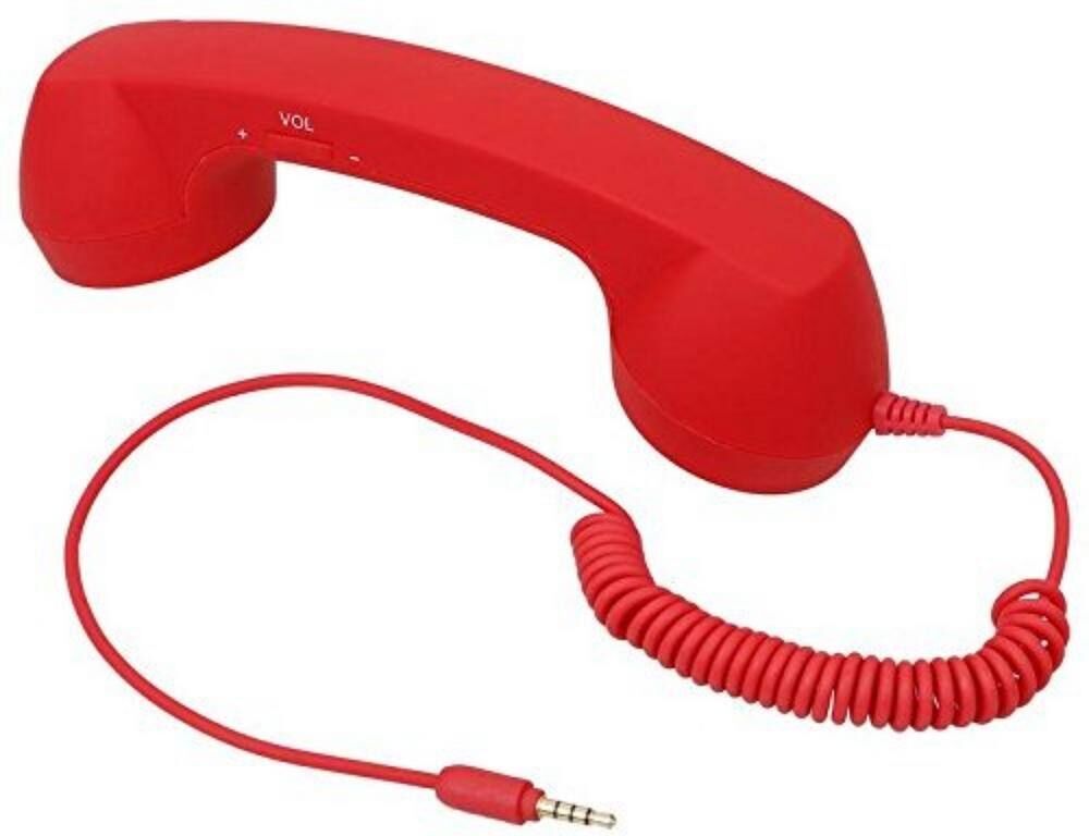 SANOXY Retro Old School Style Handset, Anti Radiation 3.5 mm Socket