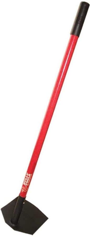 Bully Tools 7-Gauge 8 in. Field Hoe with Fiberglass Handle