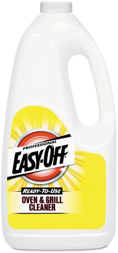 Professional EASY-OFF 2 Qt. Ready-to-Use Oven and Grill Cleaner, Liquid Bottle, (6/Carton)