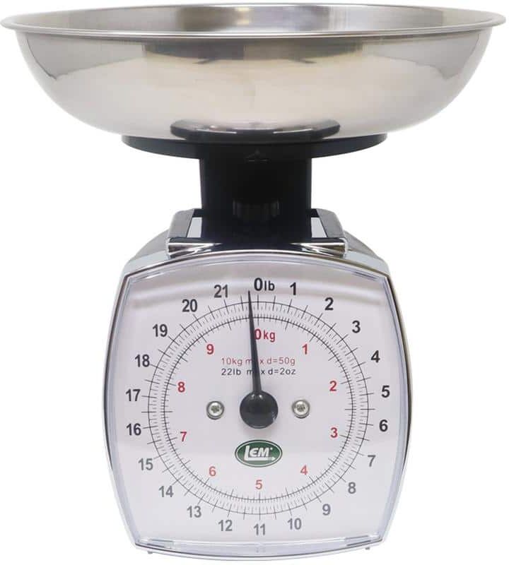 LEM 22 lbs. Capacity Food Scale