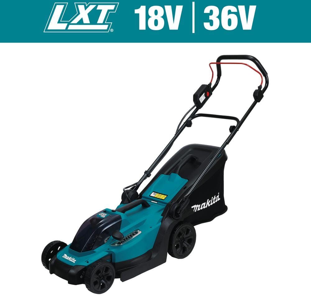 Makita 18V LXT Lithium-Ion Cordless 13 in. Walk Behind Push Lawn Mower (Tool Only)