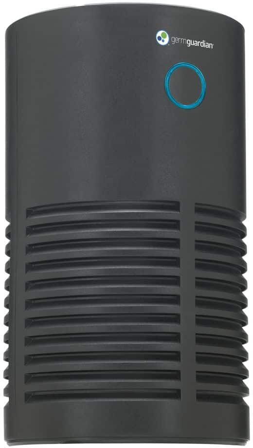 GermGuardian 360° 4-in-1 Air Purifier with HEPA Filter, UV Sanitizer for Medium Rooms up to 150 Sq. Ft., Black